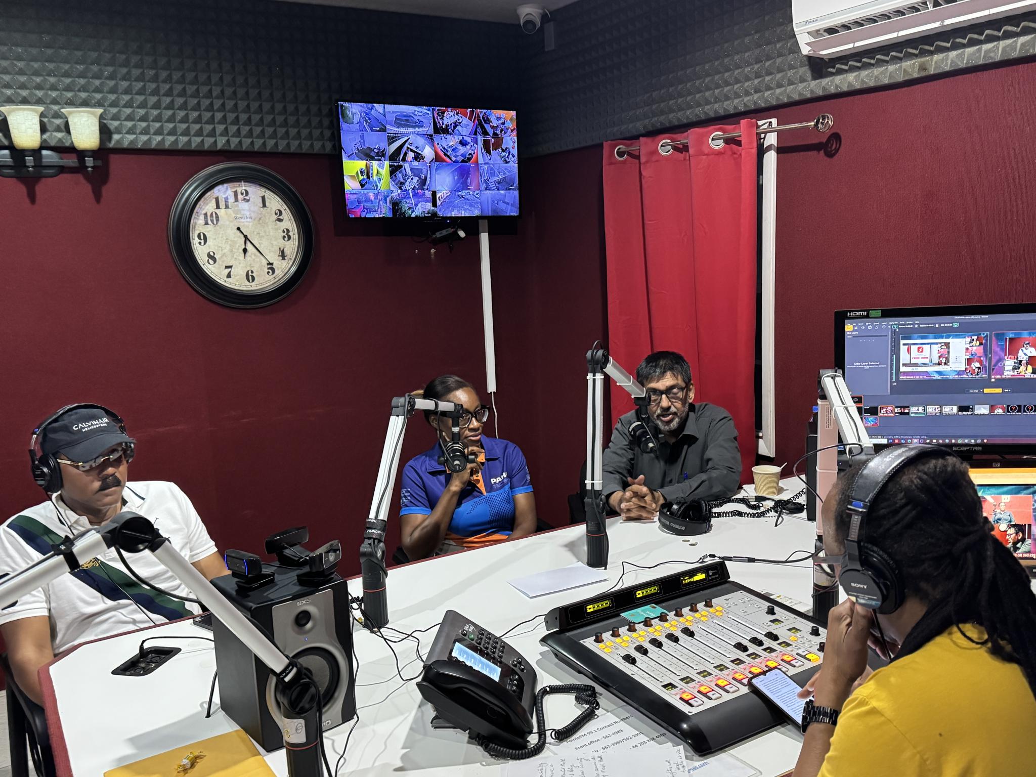 Discussion of the mental health bill and the vision for mental health with Prime Minister Gaston Browne during his radio show.